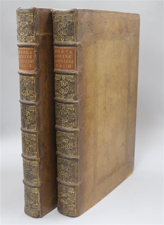 Wood, Anthony a, Athenae Oxoniensis - An Exact History of .... Oxford,